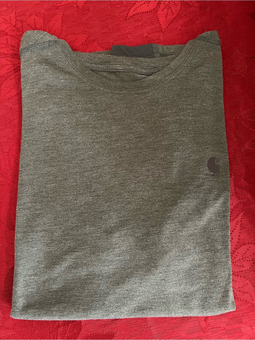 Carhartt Men's Gray Heather Short Sleeve Tee